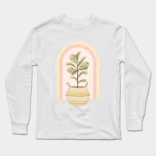 Figgle Leaf Tree Long Sleeve T-Shirt